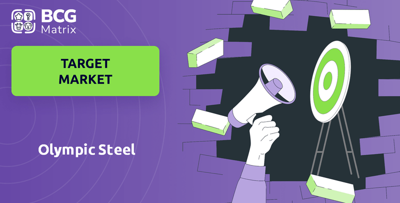 What is Customer Demographics and Target Market of Olympic Steel Company?