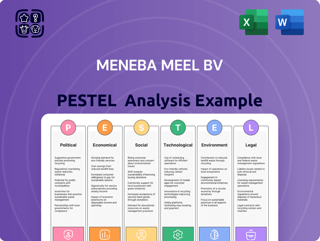 Meneba Meel BV PESTLE Analysis