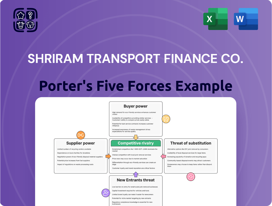 Shriram Transport Finance Co. Porter's Five Forces Analysis