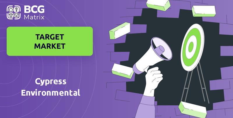 What is Customer Demographics and Target Market of Cypress Environmental Company?