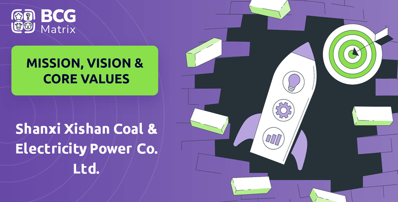 What are Mission Vision & Core Values of Shanxi Xishan Coal & Electricity Power Co. Ltd. Company?
