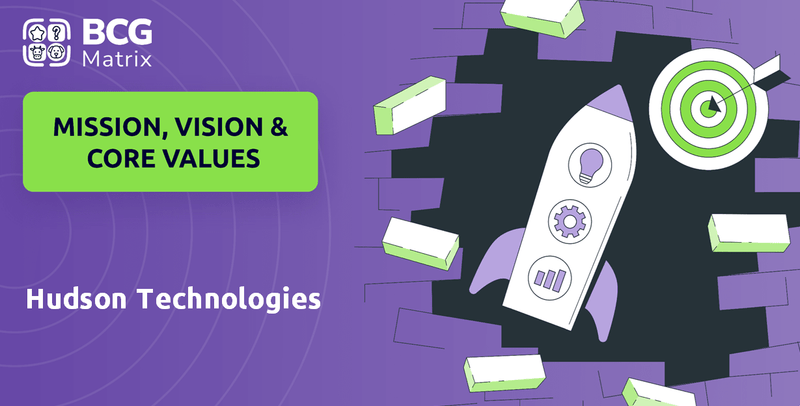What are Mission Vision & Core Values of Hudson Technologies Company?