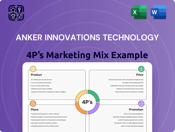 Anker Innovations Technology Marketing Mix