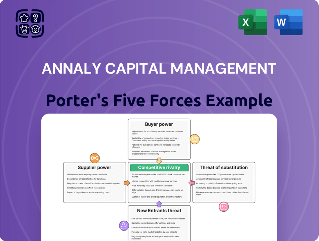 Annaly Capital Management Porter's Five Forces Analysis