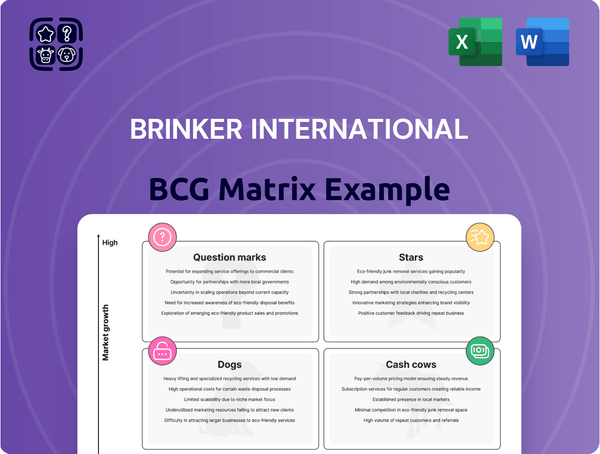 Brinker International Boston Consulting Group Matrix