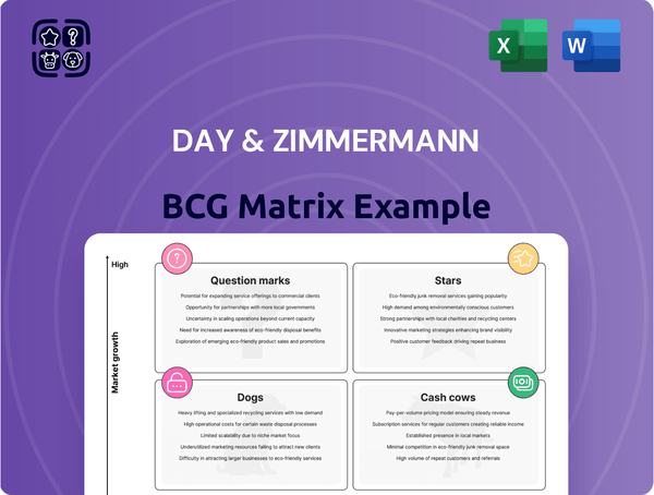 Day & Zimmermann Boston Consulting Group Matrix