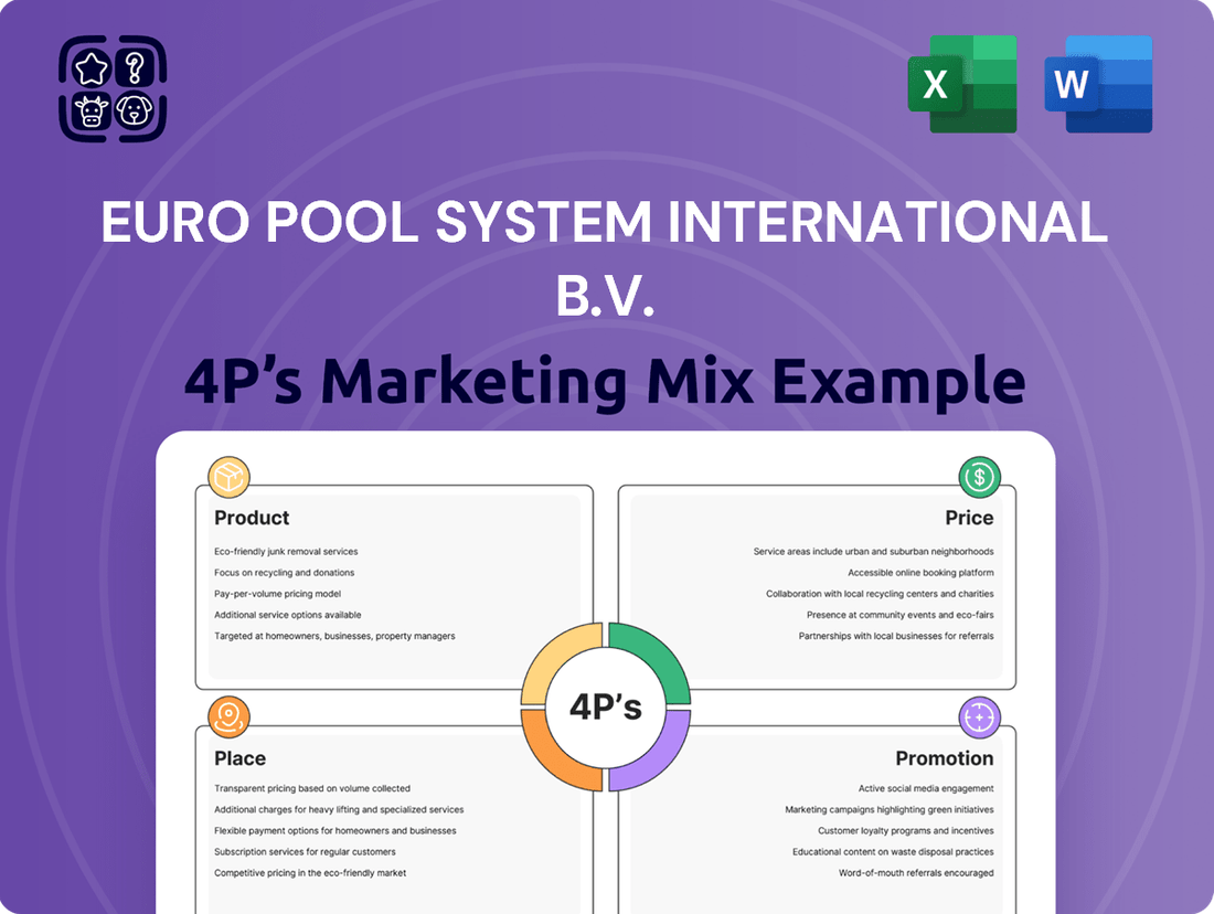 Euro Pool System International B.V. Marketing Mix