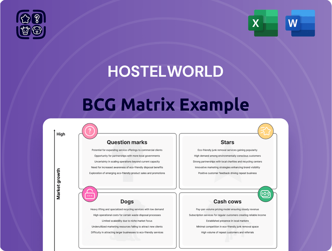 Hostelworld Boston Consulting Group Matrix