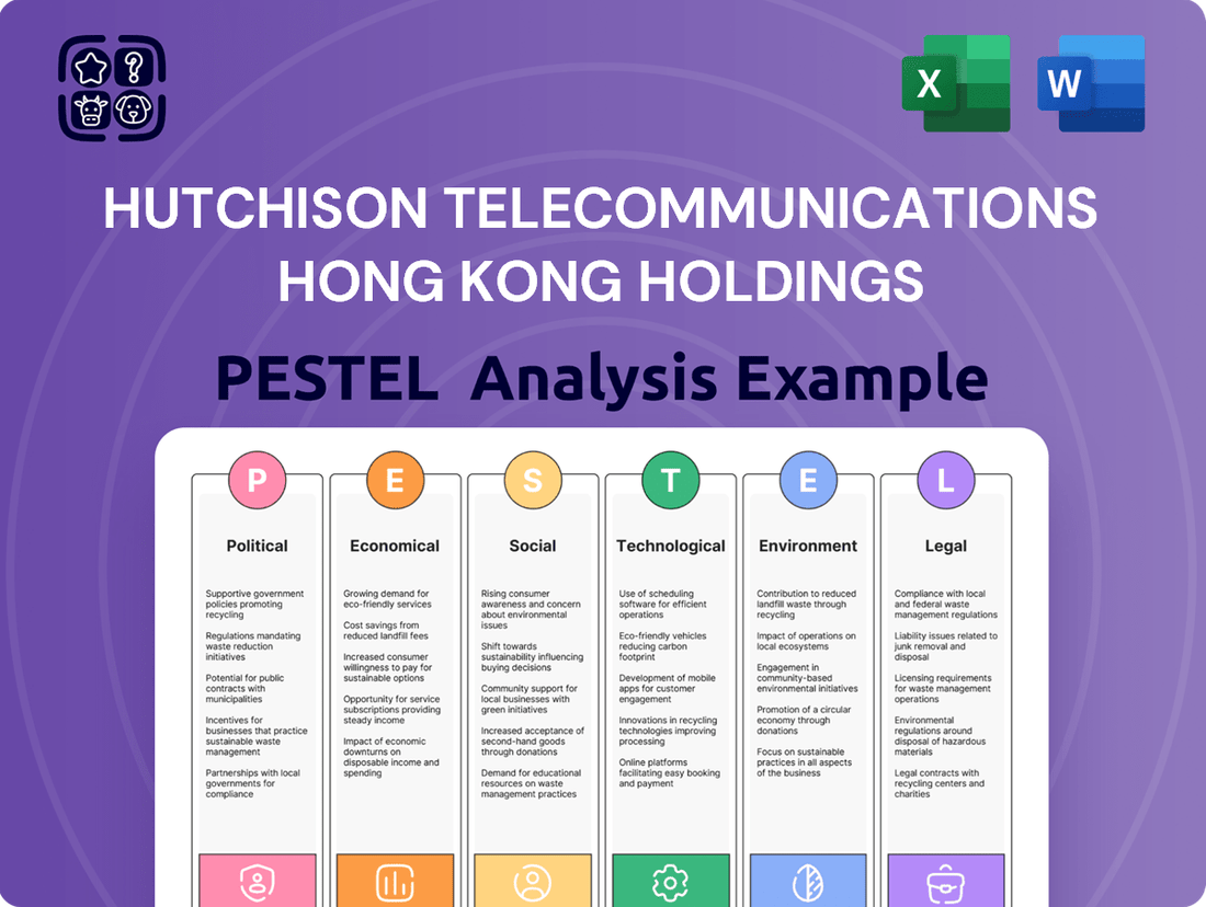 Hutchison Telecommunications Hong Kong Holdings PESTLE Analysis