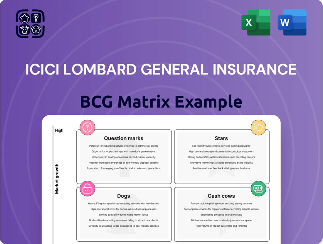 ICICI Lombard General Insurance Boston Consulting Group Matrix