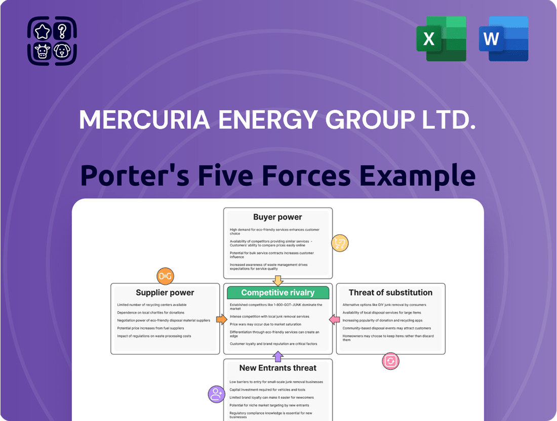 Mercuria Energy Group Ltd. Porter's Five Forces Analysis