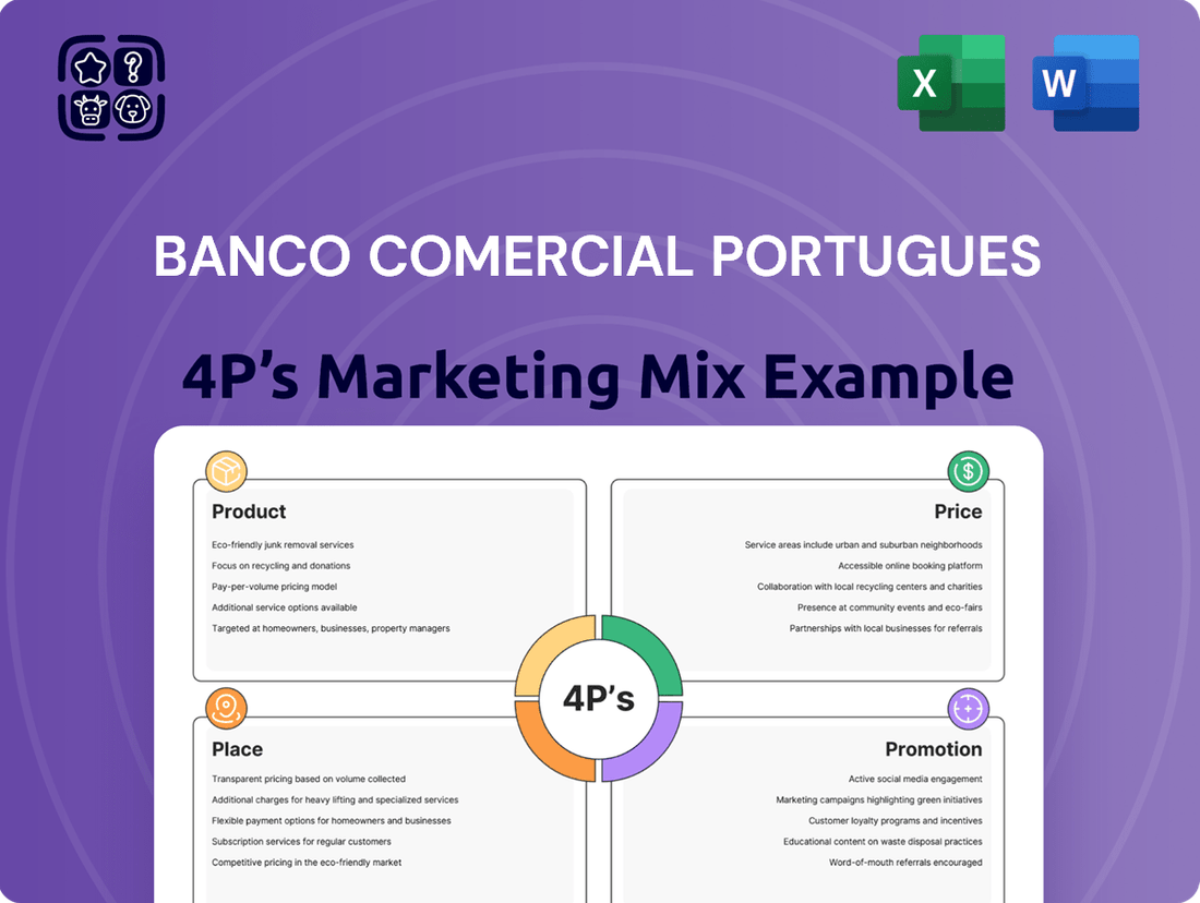 Banco Comercial Portugues Marketing Mix