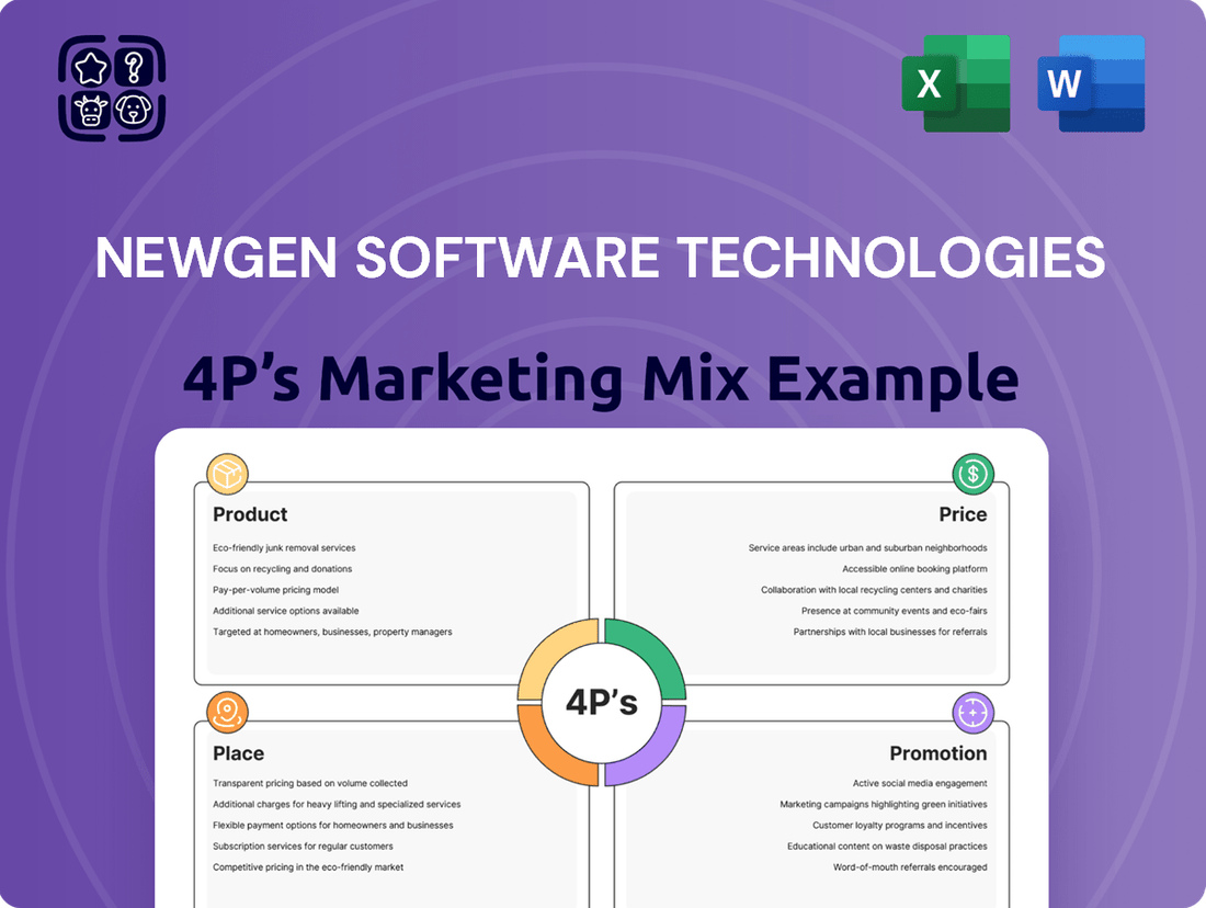 Newgen Software Technologies Marketing Mix