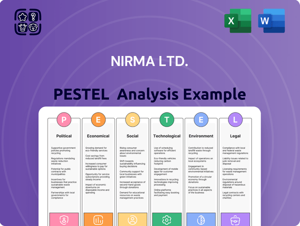Nirma Ltd. PESTLE Analysis
