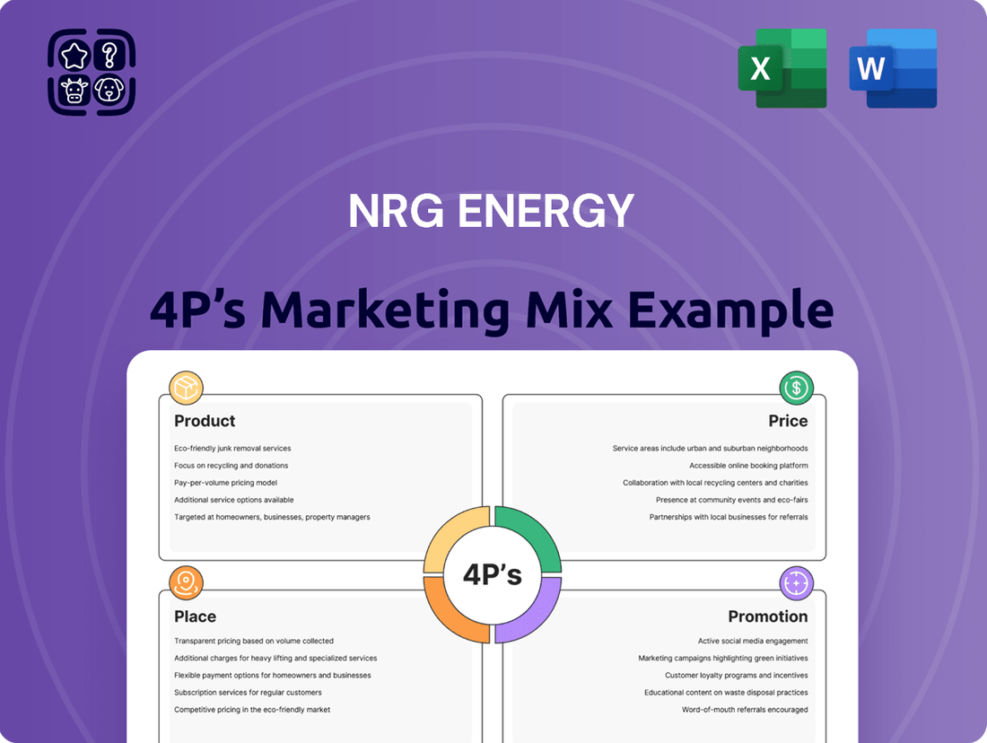 NRG Energy Marketing Mix