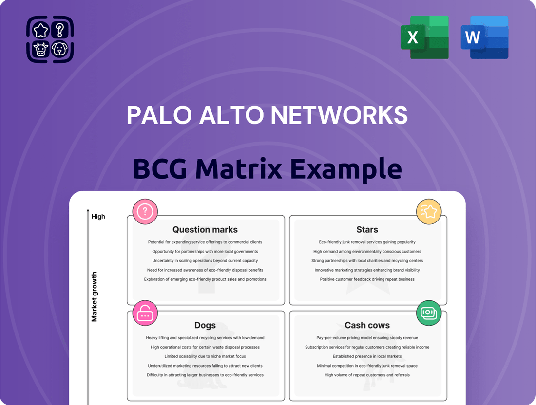 Palo Alto Networks Boston Consulting Group Matrix