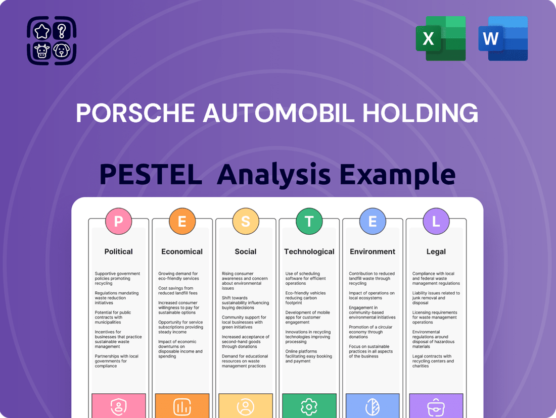 Porsche Automobil Holding PESTLE Analysis