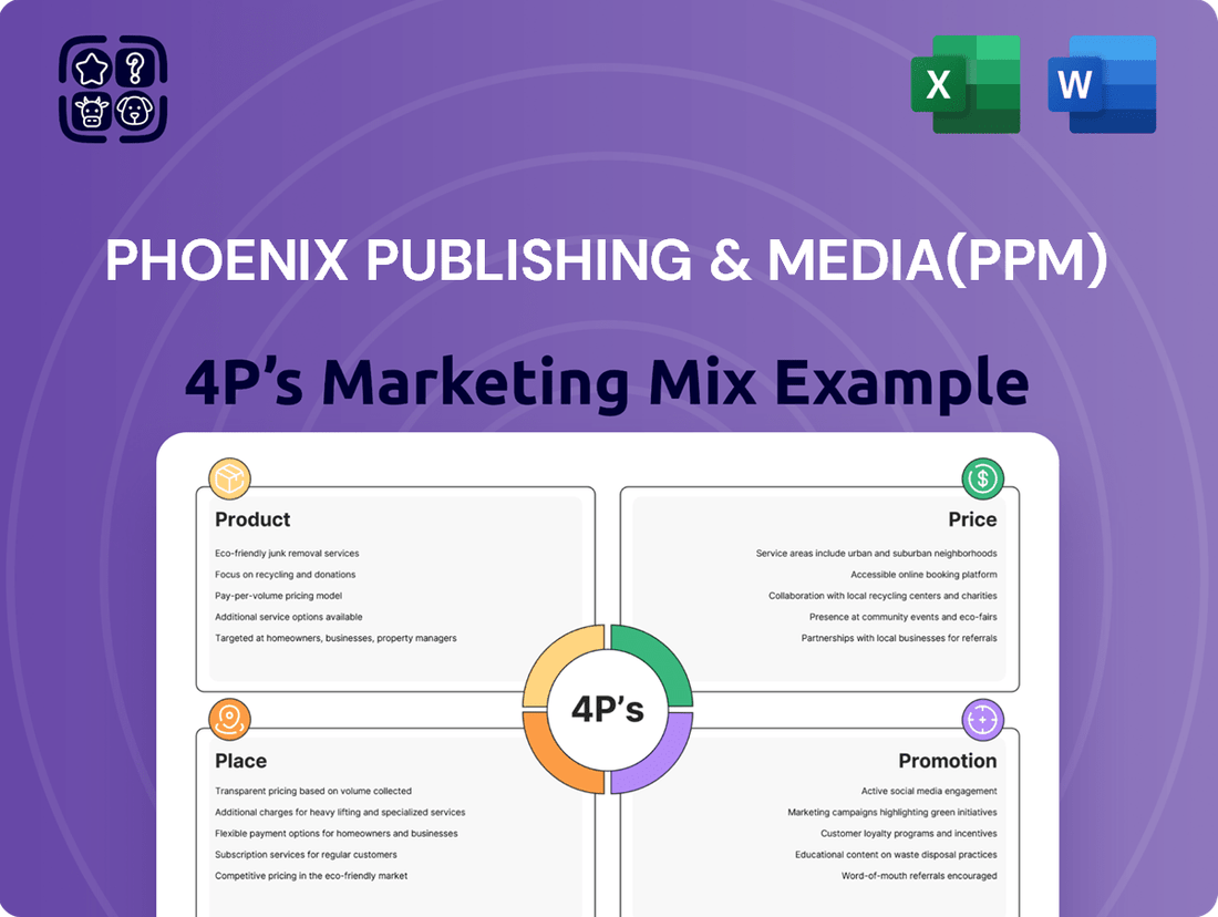 Phoenix Publishing & Media(PPM) Marketing Mix