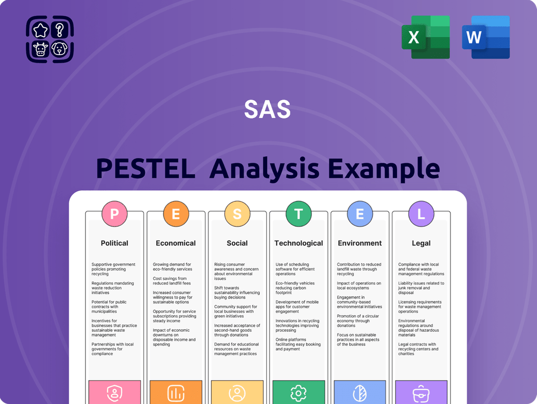 SAS PESTLE Analysis