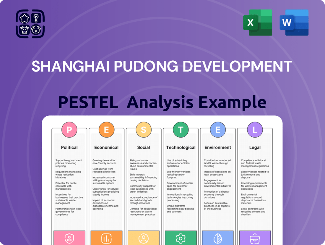 Shanghai Pudong Development PESTLE Analysis