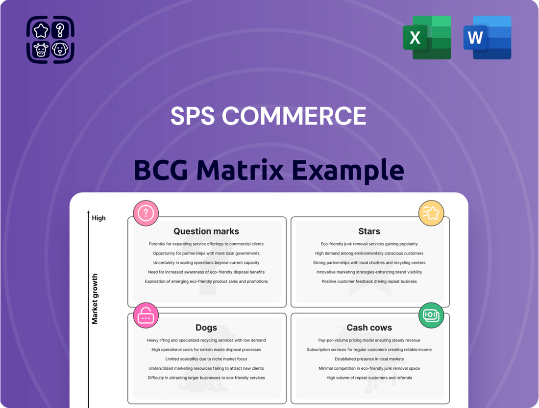 SPS Commerce Boston Consulting Group Matrix