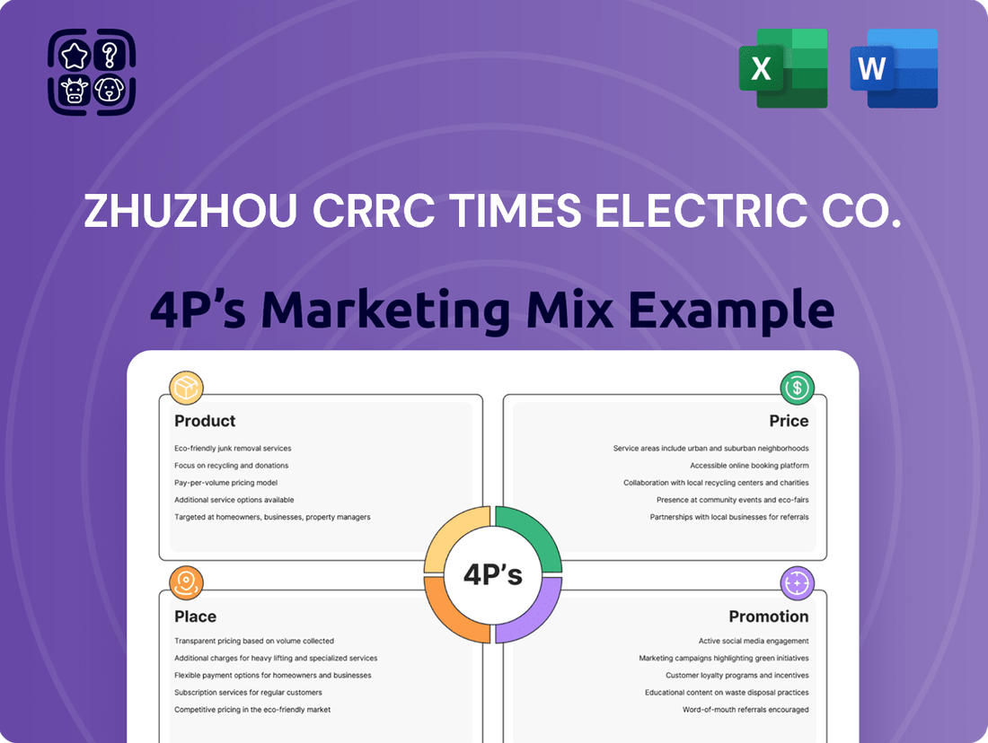 Zhuzhou CRRC Times Electric Co. Marketing Mix