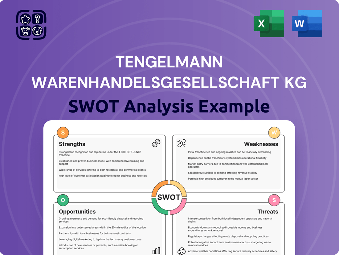 Tengelmann Warenhandelsgesellschaft KG SWOT Analysis