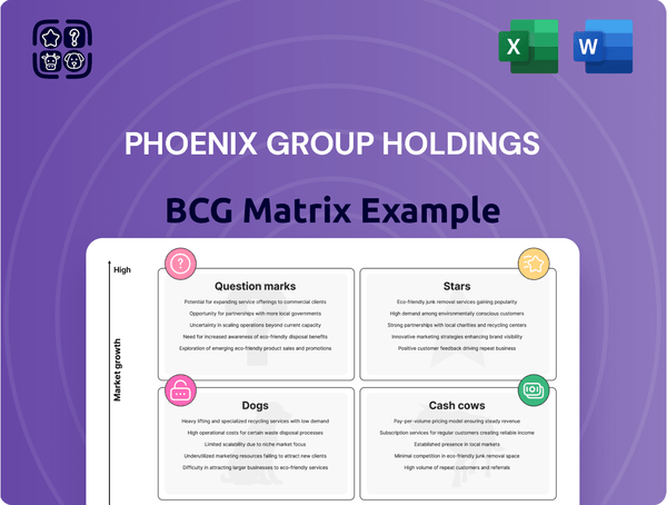 Phoenix Group Holdings Boston Consulting Group Matrix