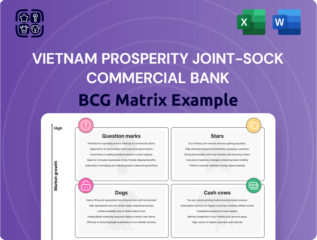 Vietnam Prosperity Joint-sock Commercial Bank Boston Consulting Group Matrix